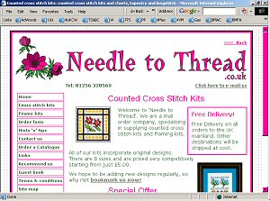 Click here to visit Needle to Thread